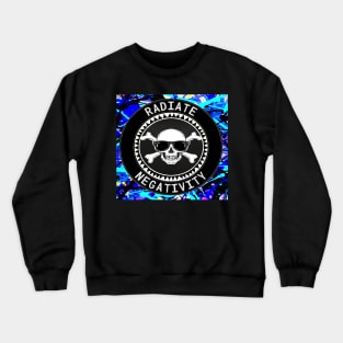 radiate Negativity by LowEndGraphics Crewneck Sweatshirt